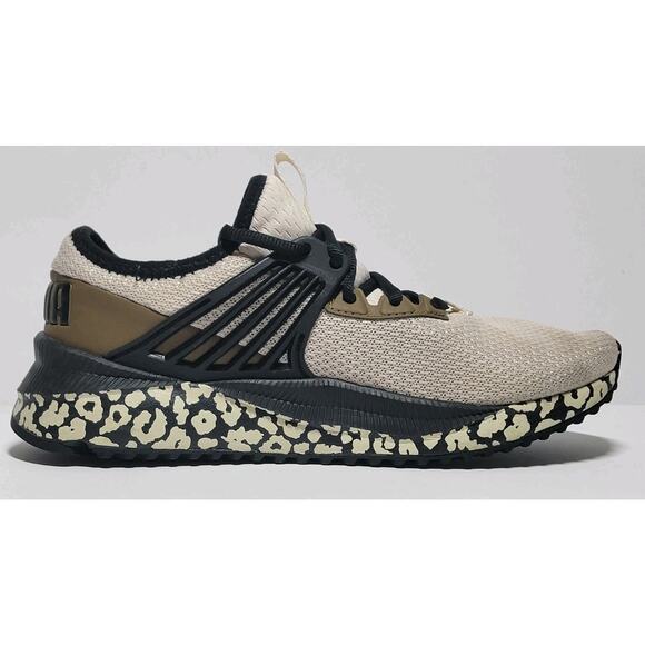 Puma Pacer Future Animal Women’s Sneakers Size 8 Beige Black 396022-01 Clean - Picture 4 of 10